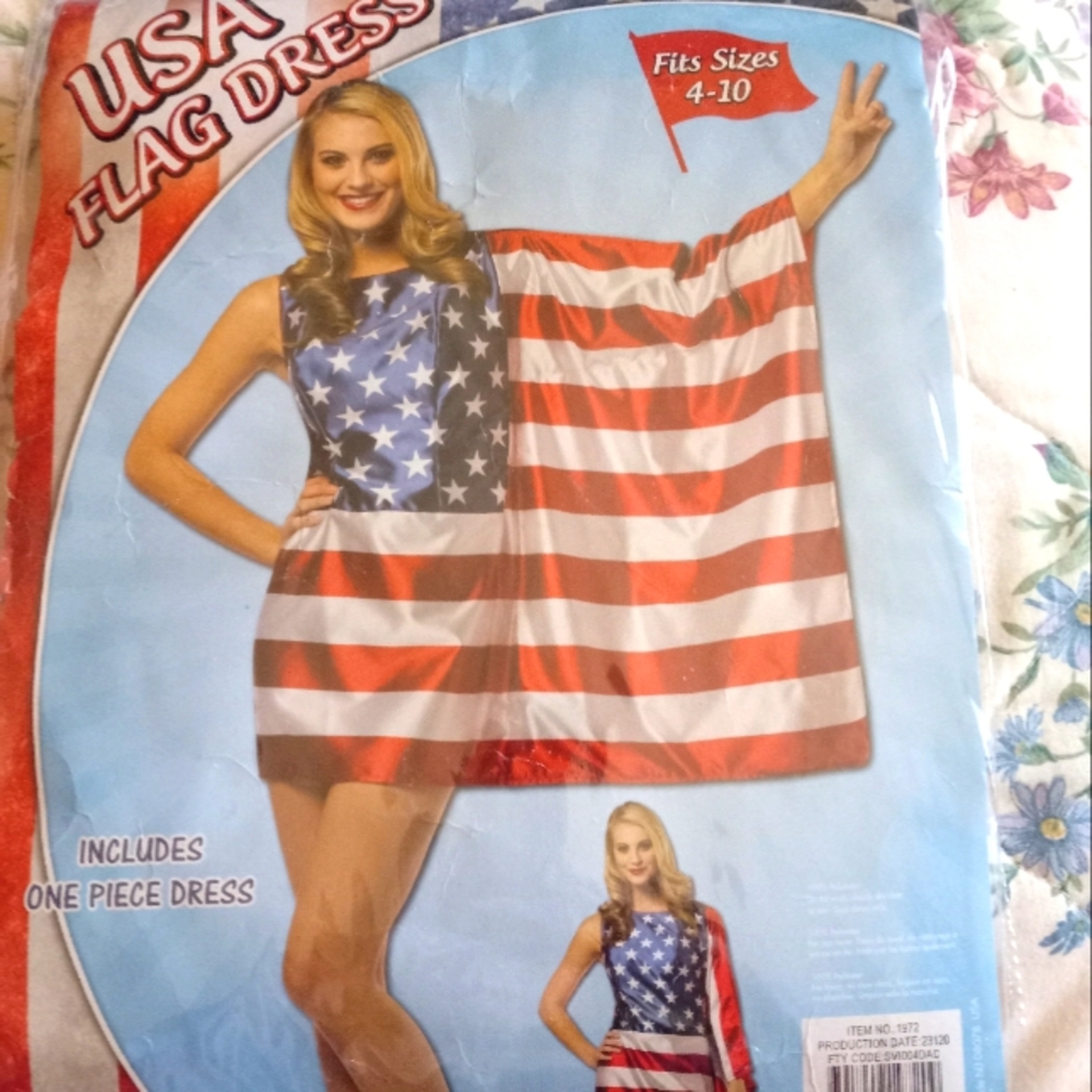 USA Flag Dress